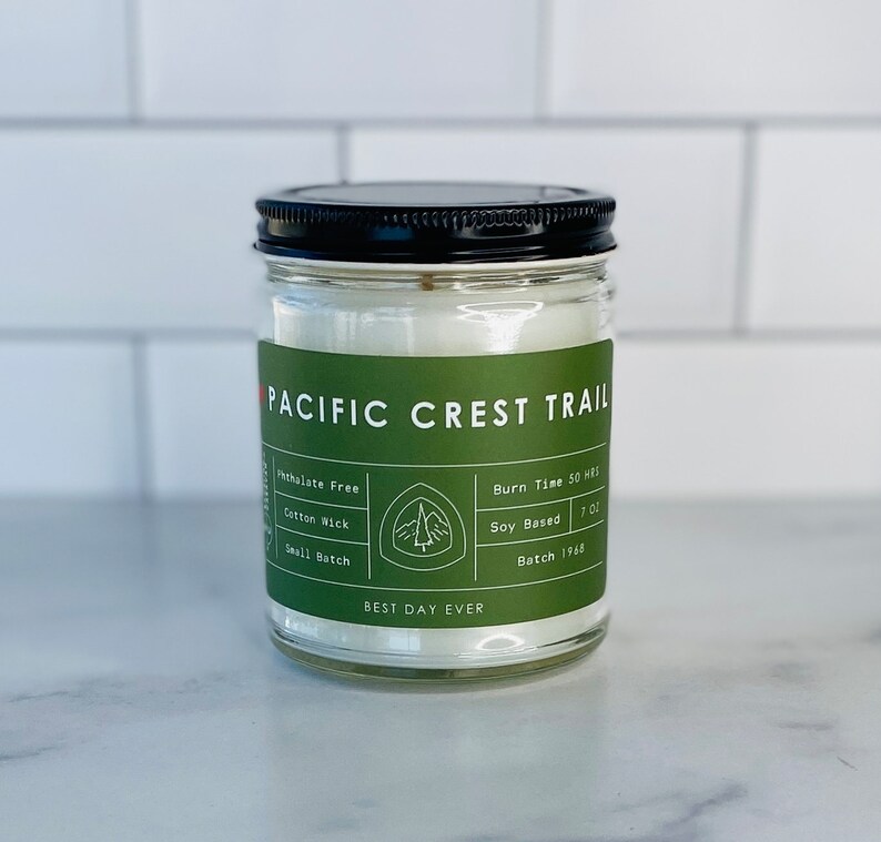 RamblingCaravan Pacific Crest Trail Candle