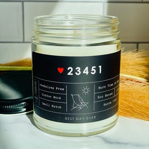 23451 Candle | Soy Coconut Blend | Hand Poured | Small Batch |