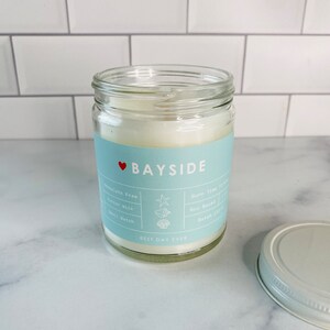 Bayside Candle | Soy Coconut Blend | Hand Poured | Small Batch |