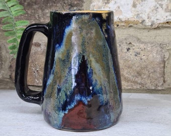 Taza de glaseado multicapa HANDTHROWN