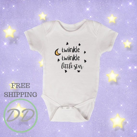 twinkle twinkle little star onesie