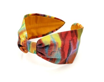 Headband, Wide Headband, Flat Knot Headband, Modern Headband, Bohemian, Wide Style