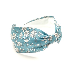 Liberty London Fabric Headband, Boho Headband, Wide Style Modern Headband, Floral Headband, Handcrafted Headband, Bohemian Print