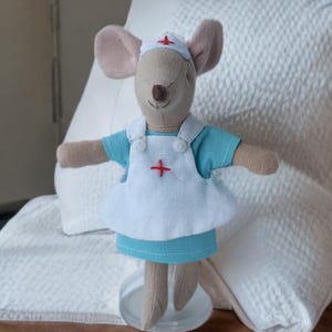 Maileg Mouse Doctor Outfit: Miniature Dollhouse Clothes