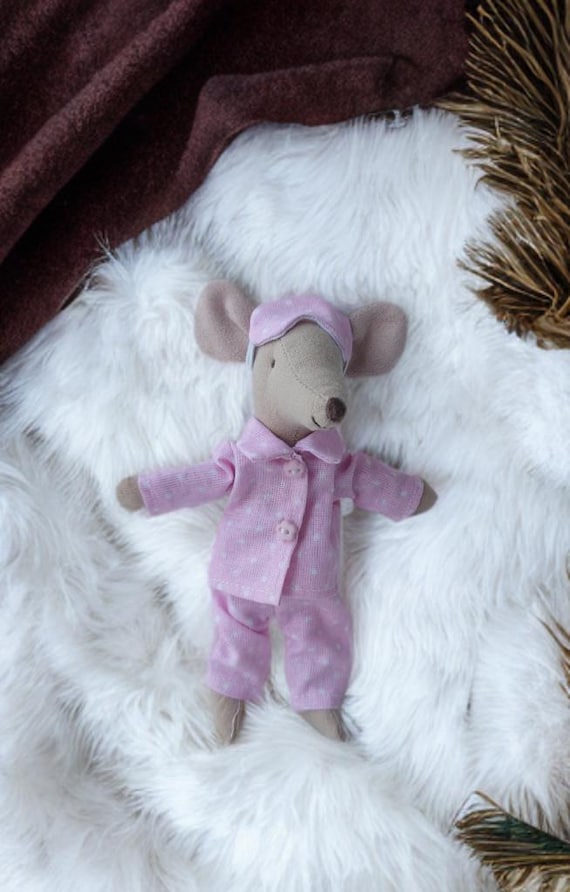 Pijama y antifaz para dormir Maileg Mouse: talla para hermano
