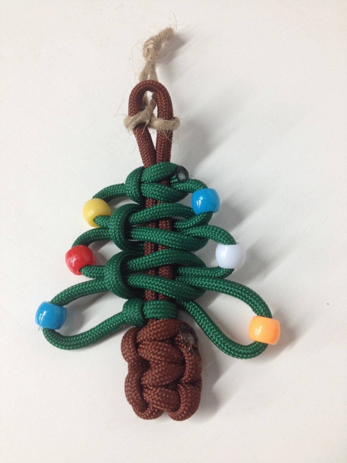 Paracord Christmas ornament set Etsy
