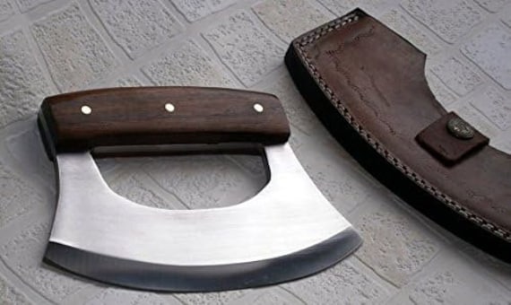 Rk-ttc-110 Handmade 440c Stainless Steel Ulu kitchen Knife
