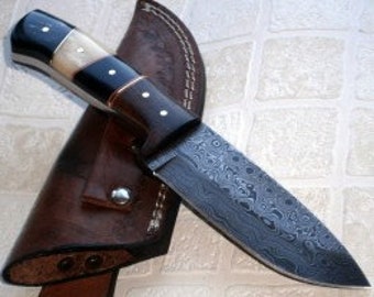 BC-T-1092 - Custom Handmade Damascus Steel Knife- Beautiful knife