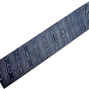 Poshland PLB-2091, Custom handmade damascus Steel billet/Blade making bar (Twist Pattern)