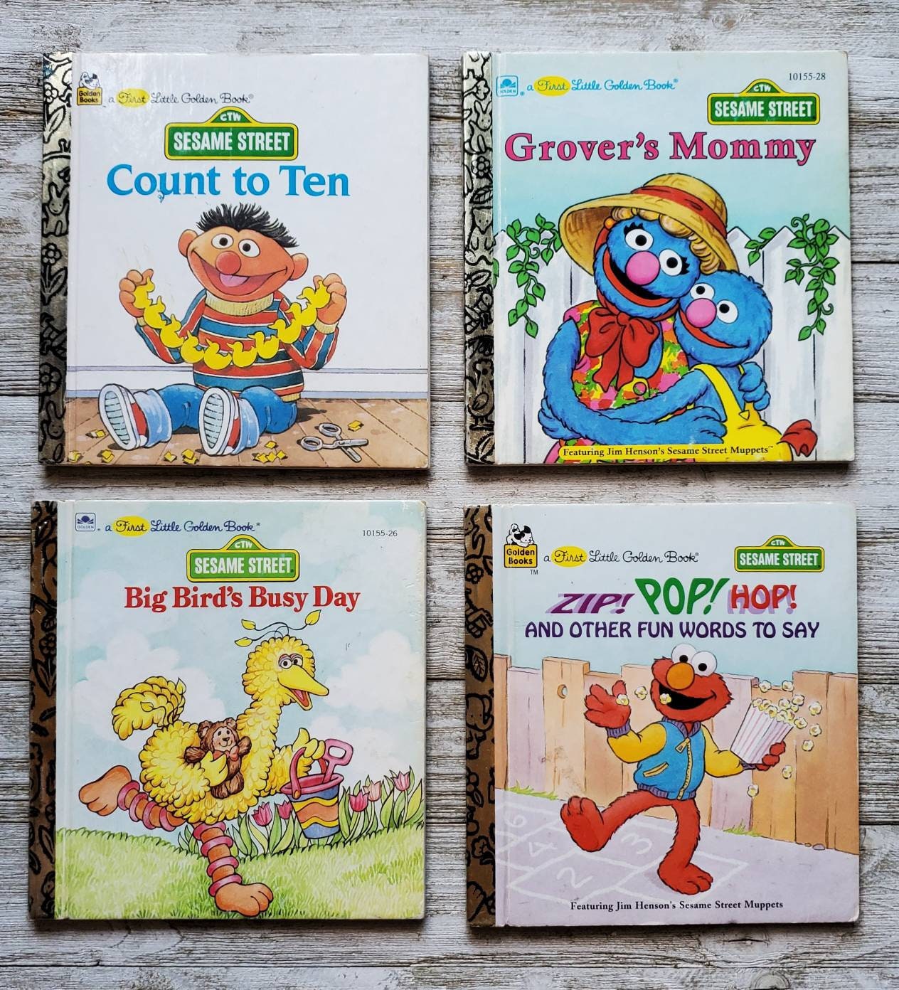 Sesame Street First Little Golden Books choose One Etsy