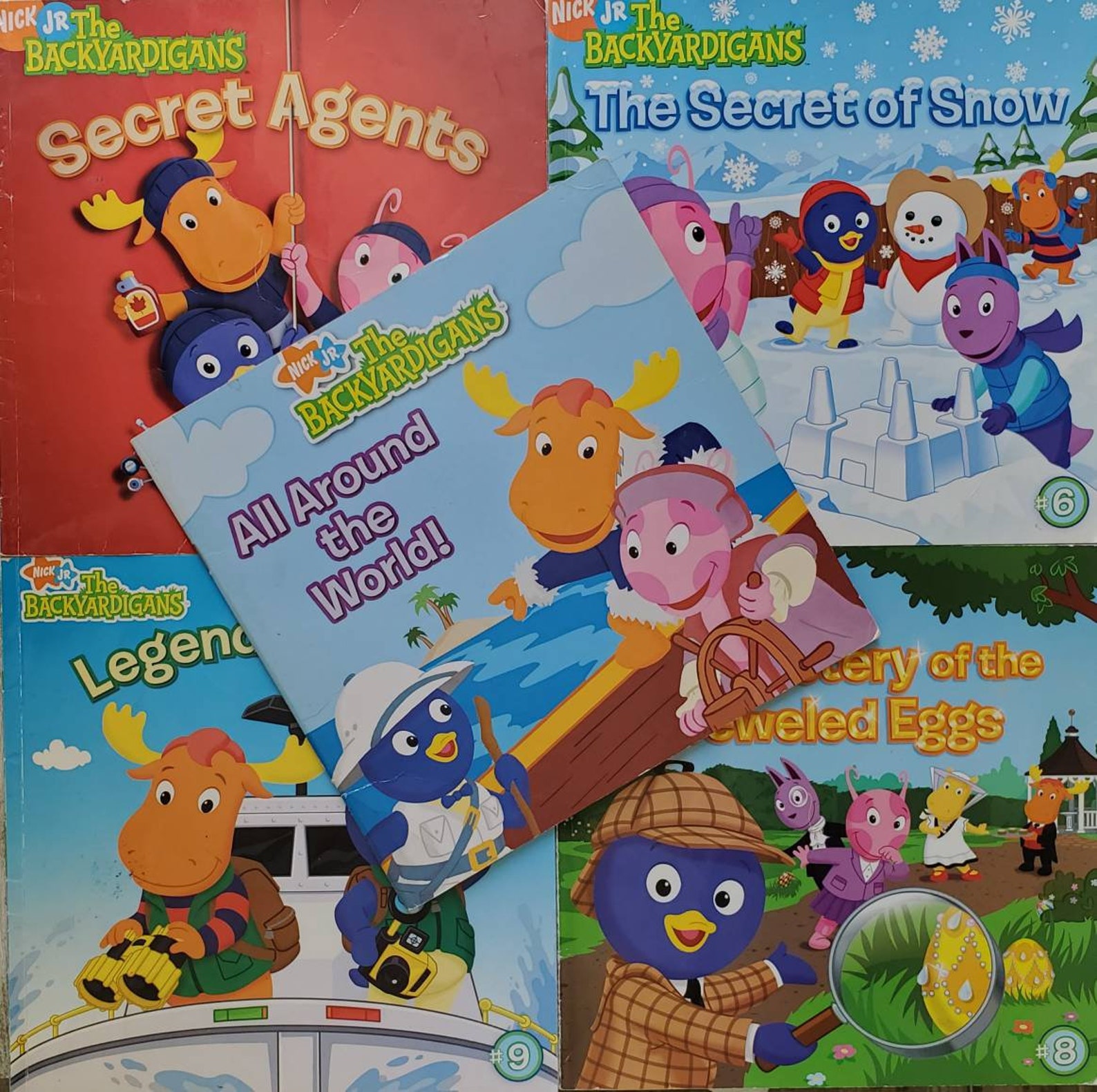 The Backyardigans Paperback Books Choose One Etsy