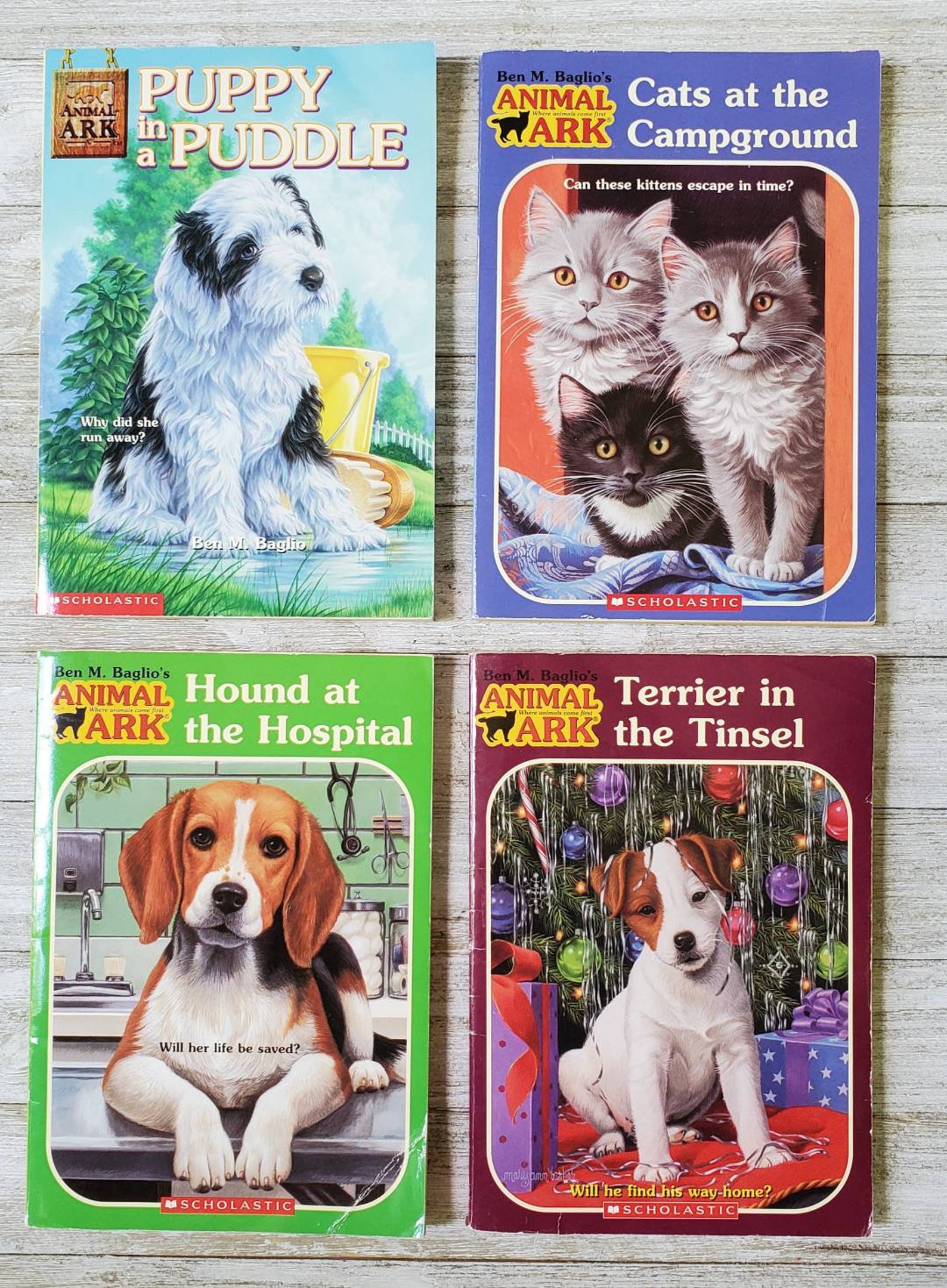 Animal Ark Books Choose One Under Construction Etsy