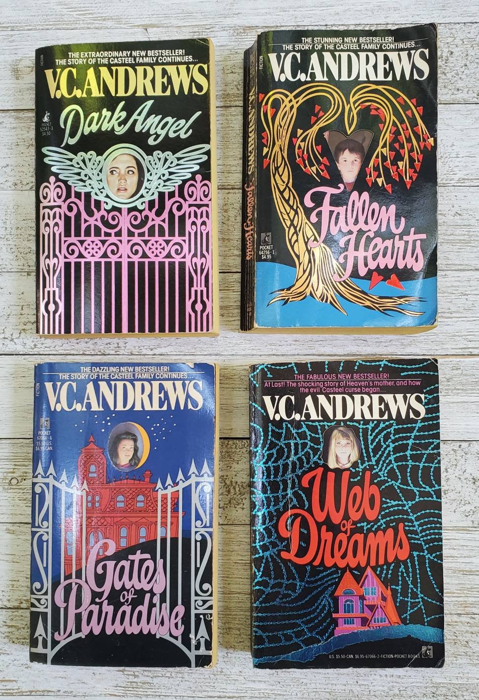 V.C. Andrews Books Keyhole Covers Vintage choose One - Etsy
