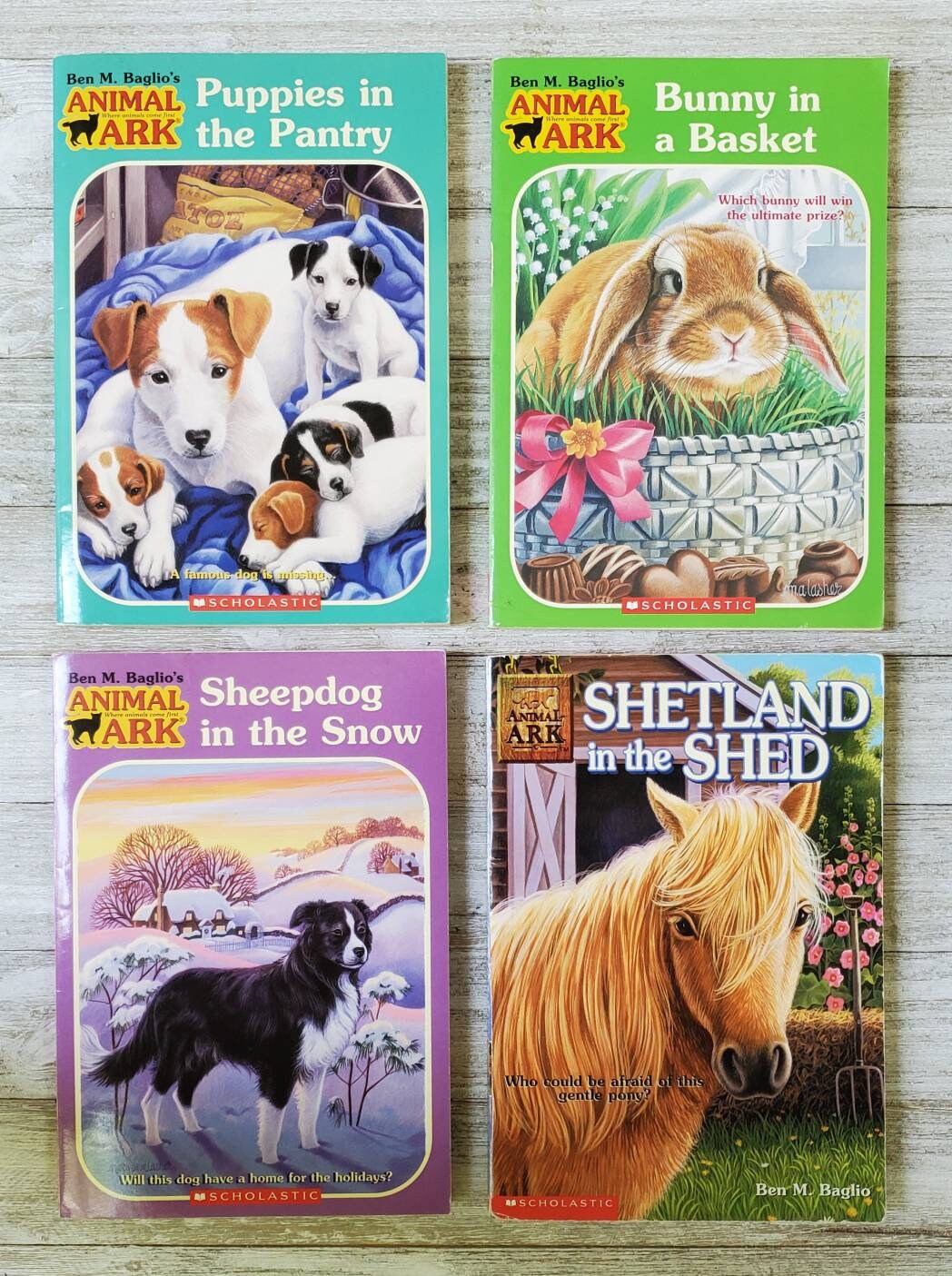 Animal Ark Books Choose One Under Construction Etsy