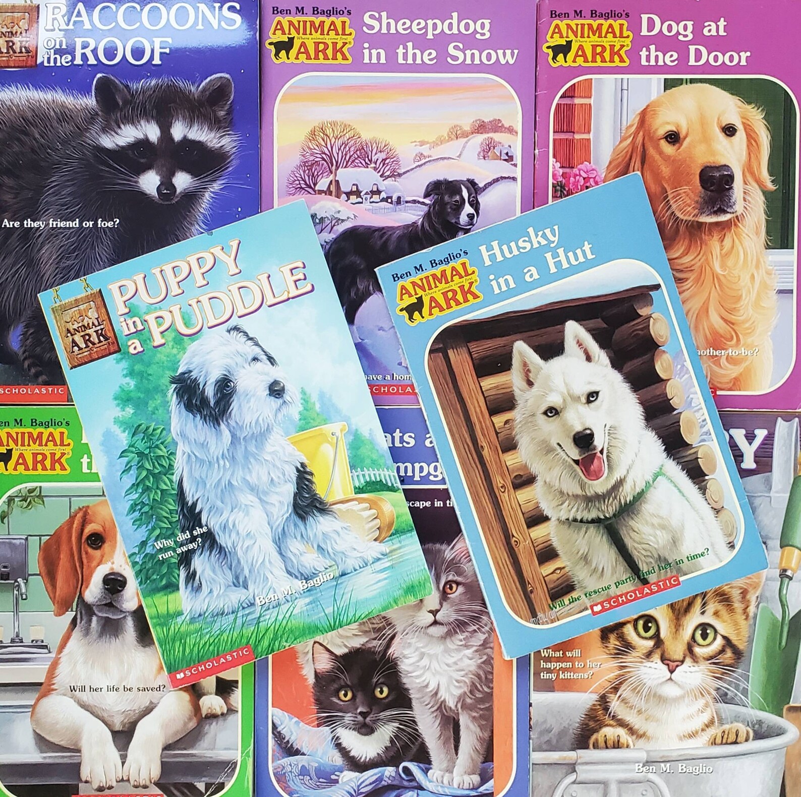 Animal Ark Books Choose One Under Construction Etsy