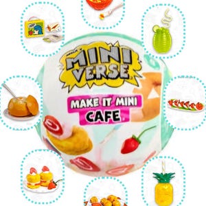 MGA's - Make It Mini Cafe  - Series 5 - Complete Sets (Choose One) - Resin Included!