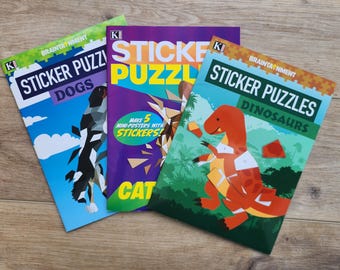Sticker Malerei Puzzle Bücher-Wähle Eines aus