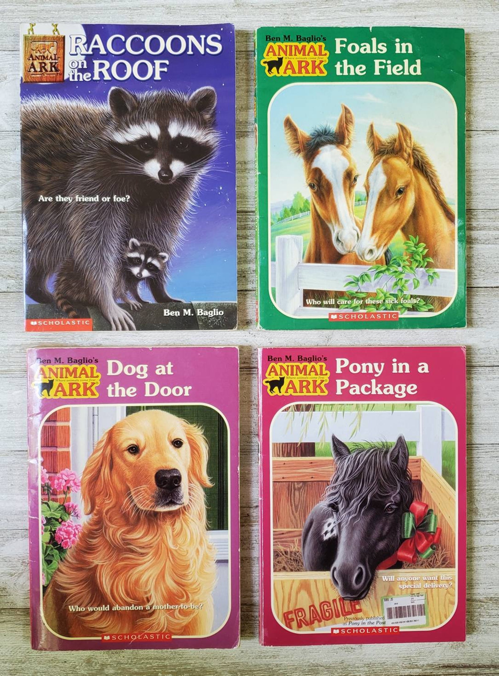 Animal Ark Books Choose One Under Construction Etsy