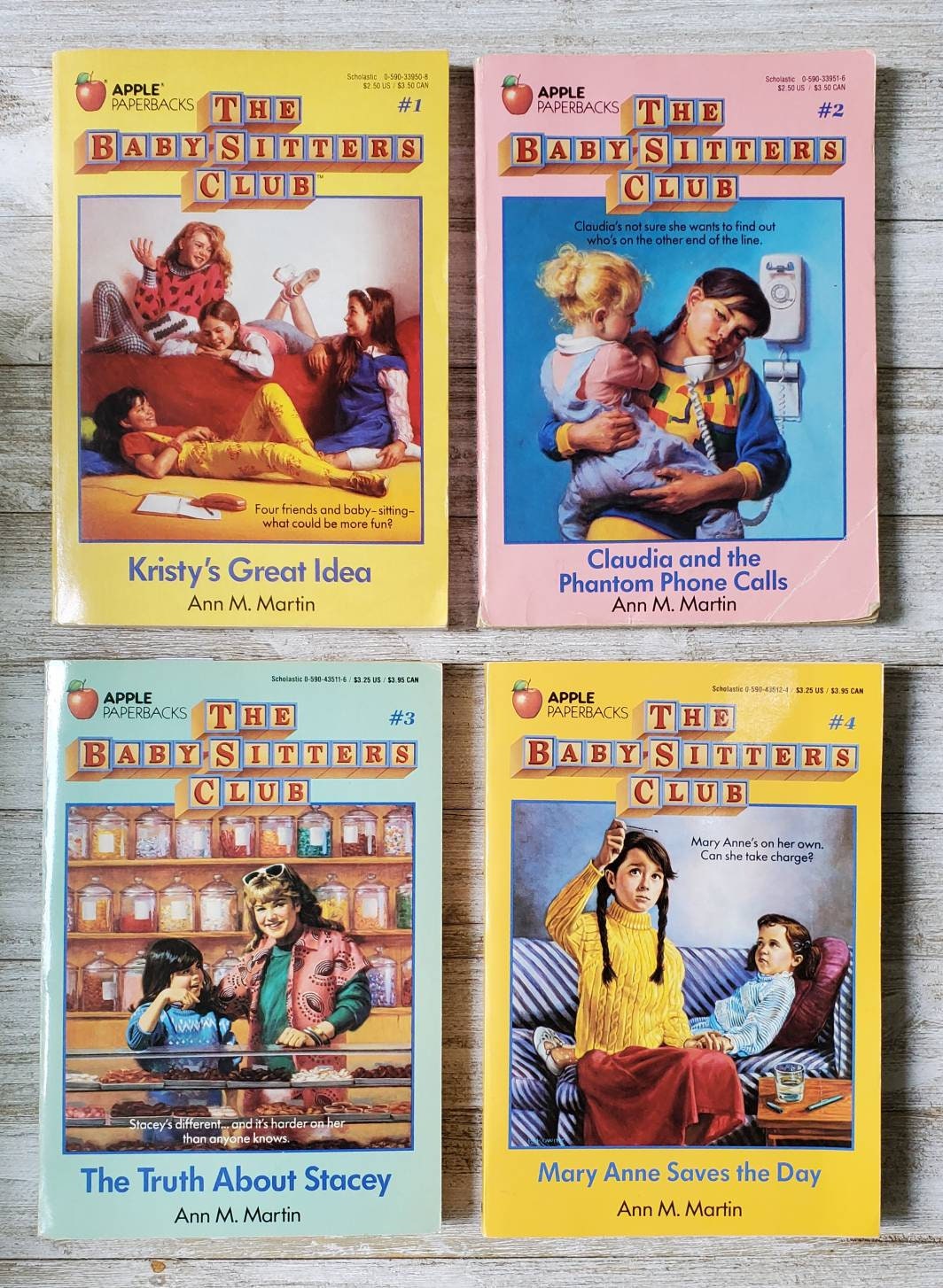 The Babysitters Club Books Vintage Paperbacks Books 1 33 Etsy