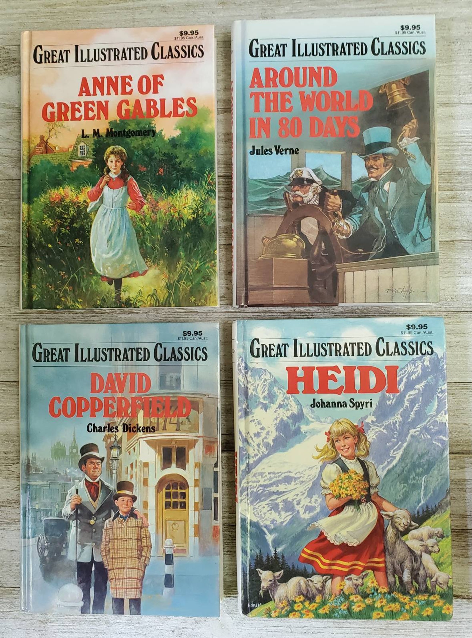 Great Illustrated Classics Choose Your Title Etsy