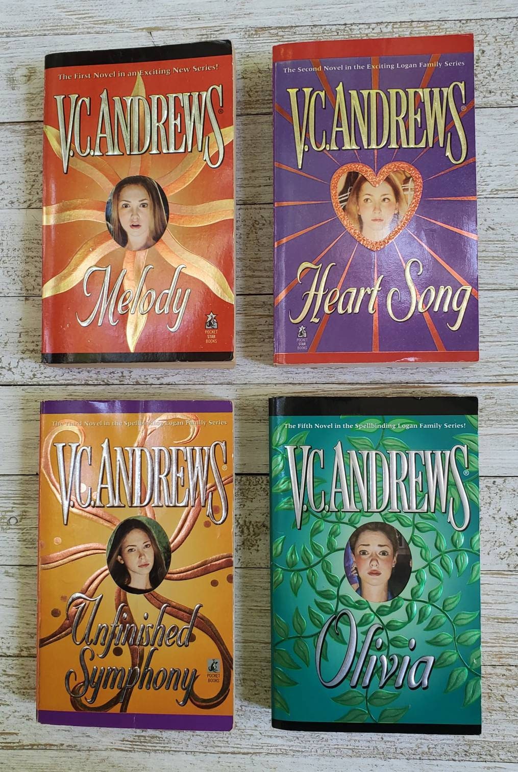 V.C. Andrews Books Keyhole Covers Vintage choose One - Etsy