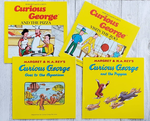 Curious George Books Choose One Etsy