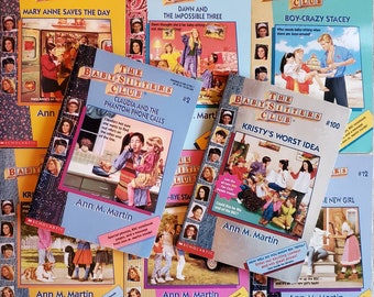 The Babysitters Club - Vintage Paperback Books - 90's Covers (Choose One)