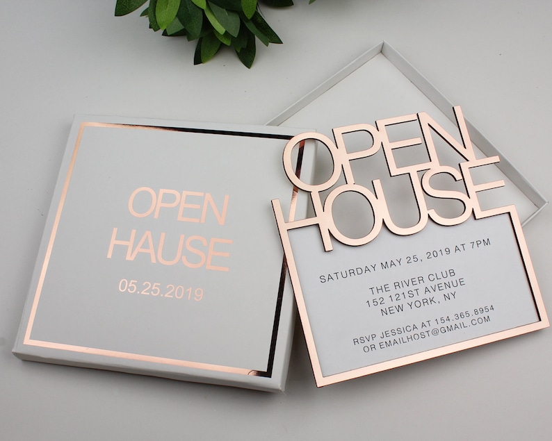 Open House Invitation Open House Party Invites Housewarming - Etsy