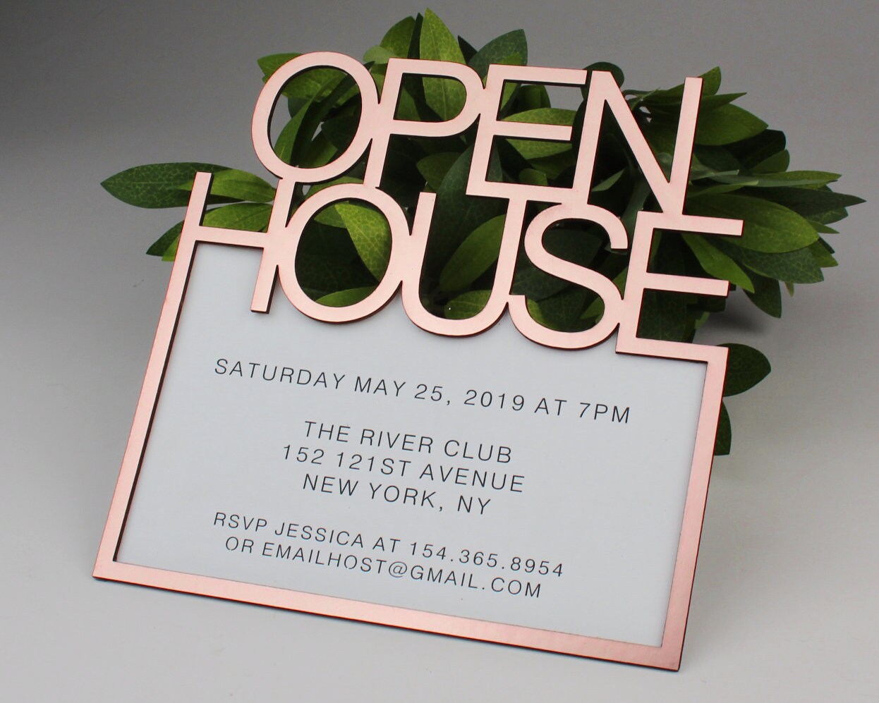 Open House Invitation Open House Party Invites Housewarming Etsy