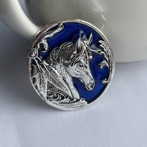 Vintage Stil Pferde Brosche, Pferde Brosche, Pferde Schmuck, Pferde Geschenk