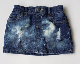 Princess Baby Kids Girls Toddler Denim Jeans Dress Skirt Clothes Summer Dresses