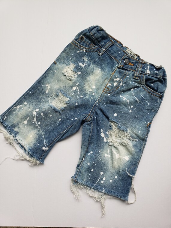 toddler boys denim shorts