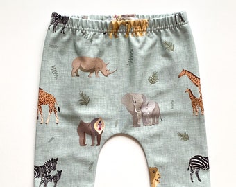 baby animal leggings