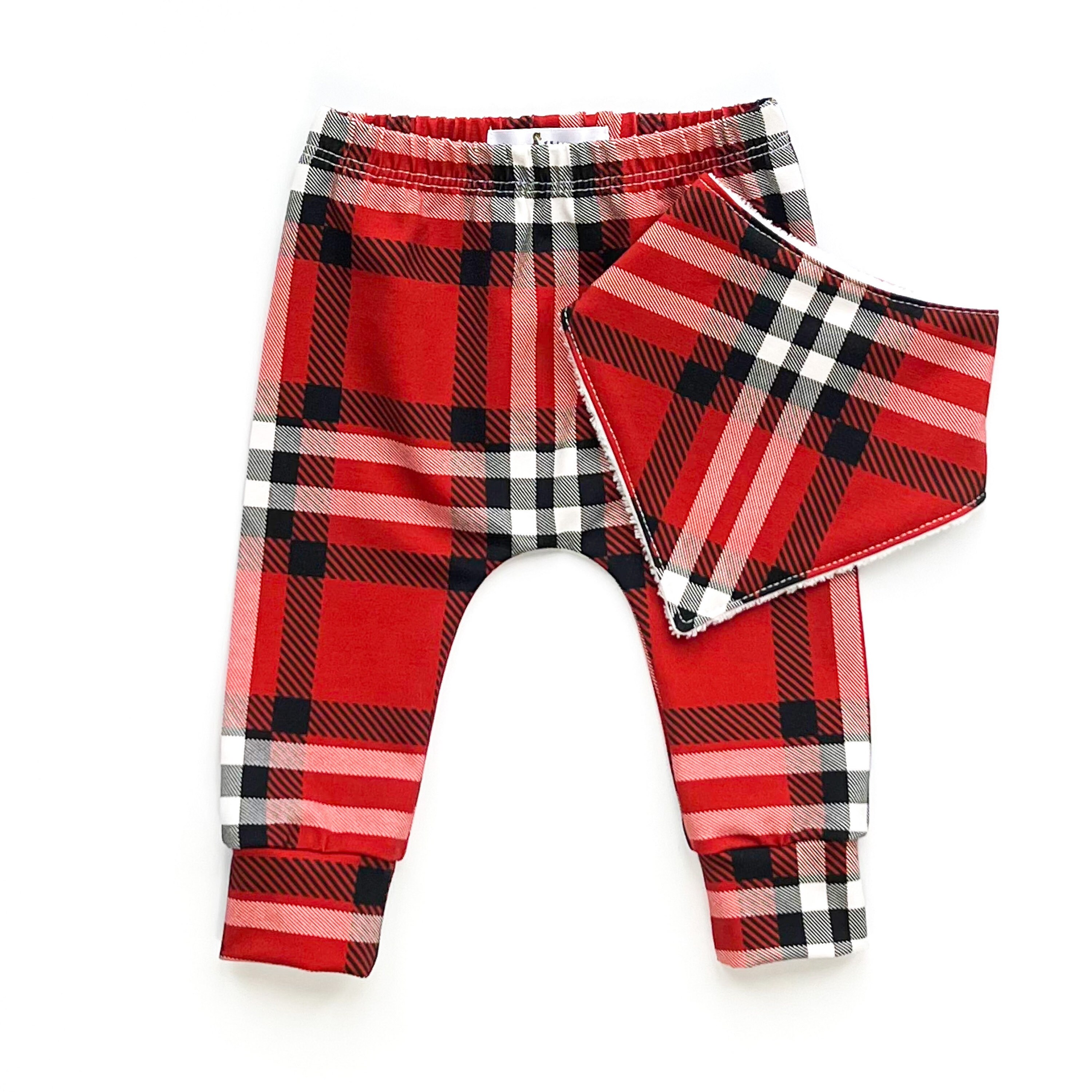 Baby girl hotsell tartan leggings