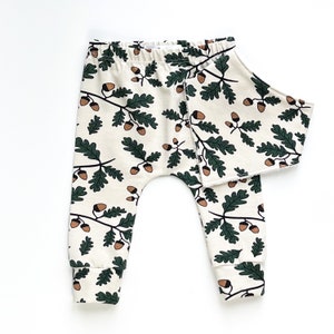 Acorns baby & Child Leggings  Toddler Leggings baby gifts trousers  Unisex baby leggings baby clothes