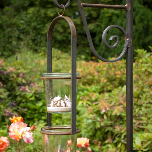 Porte pot Mason, porte lanterne, support pour bocaux de conservation, idée cadeau, gâteau dans un bocal, cadeau fête des mères, décoration jardin, barbecue