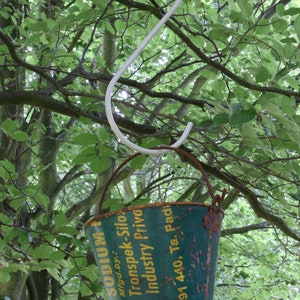 Baumhaken, 1,0 Meter, Gartenhelfer,Erntehelfer,Diy,Halter für Windlicht, Baum, Halter für Vogeltränke, haken für Meisenknödel, Meisenknödel afbeelding 2