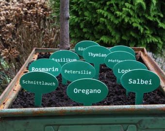 Plant Shield, Herb shield, stud signs, signs