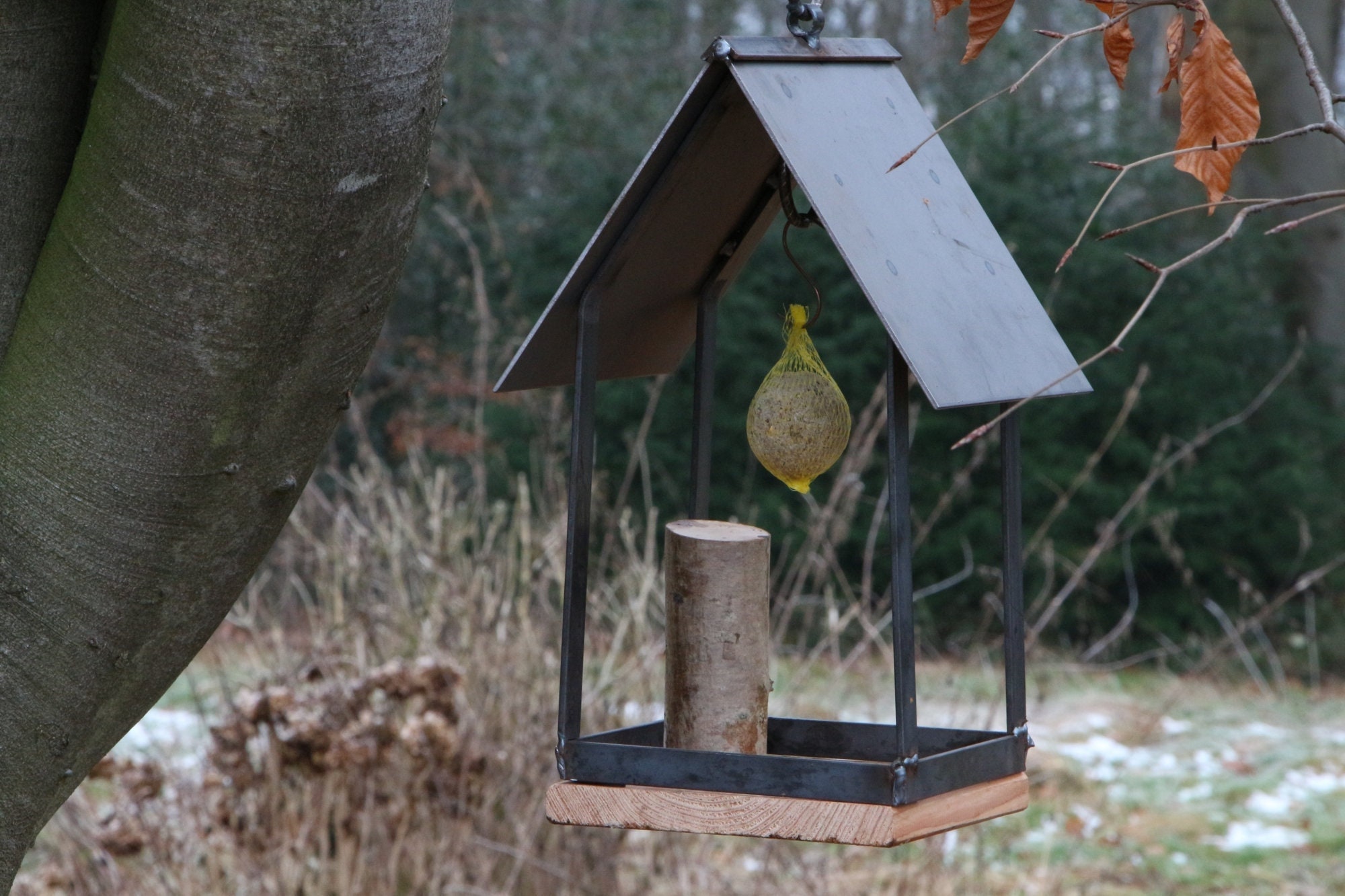 décoratif bois colibri maison extérieur jardin perroquet oiseau  distributeur de graines support suspendu alimentaire conteneur mangeoires  pour animaux de compagnie STYLE CTaille du produit : 12 5