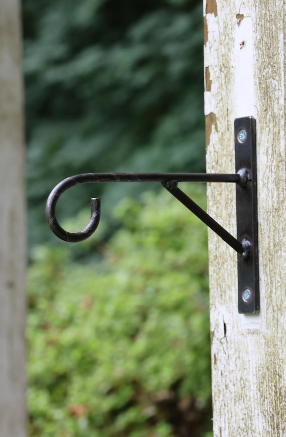 Wandhalter für Blumenampeln, Wandhaken für Laternen, Blumenampelhalter, Haken zum anschrauben, Wandhaken für Deko, Winkel für Blumenampeln