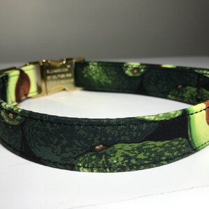 Avocado Print Dog Collar