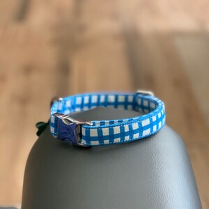 Blue Checkered Collar