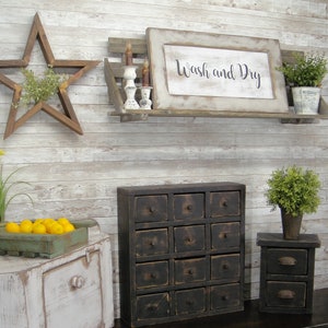 Wash and Dry Hand-Made Farmhouse Sign