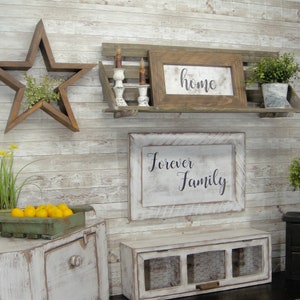 Farmhouse Forever Family Home Sign