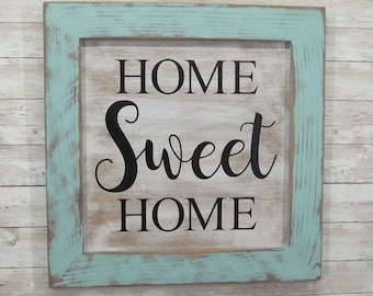 Home Sweet Home Farmhouse Sign