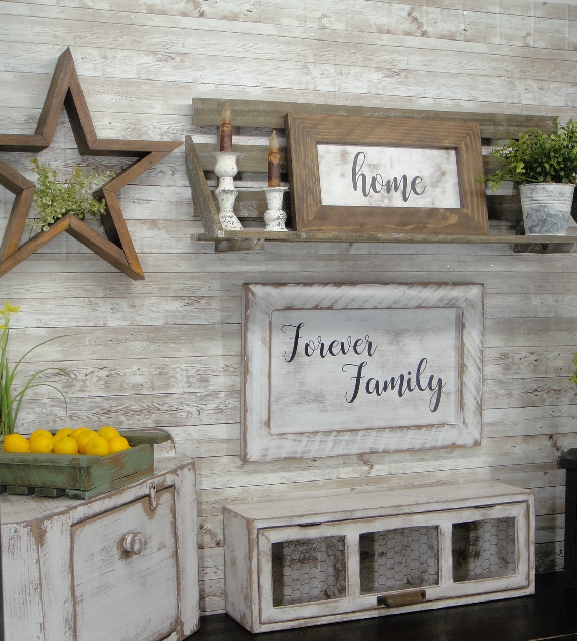 Home Handmade Farmhouse Sign Etsy