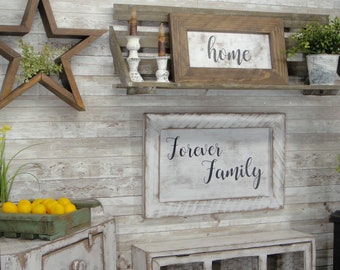 Home Hand-Made Farmhouse Sign