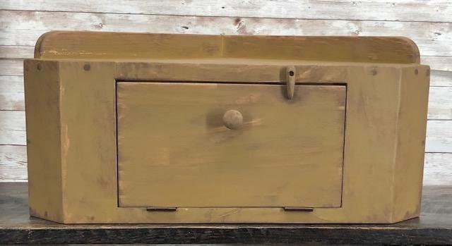 Caja de pan rústico de la esquina de la encimera de tamaño | Etsy