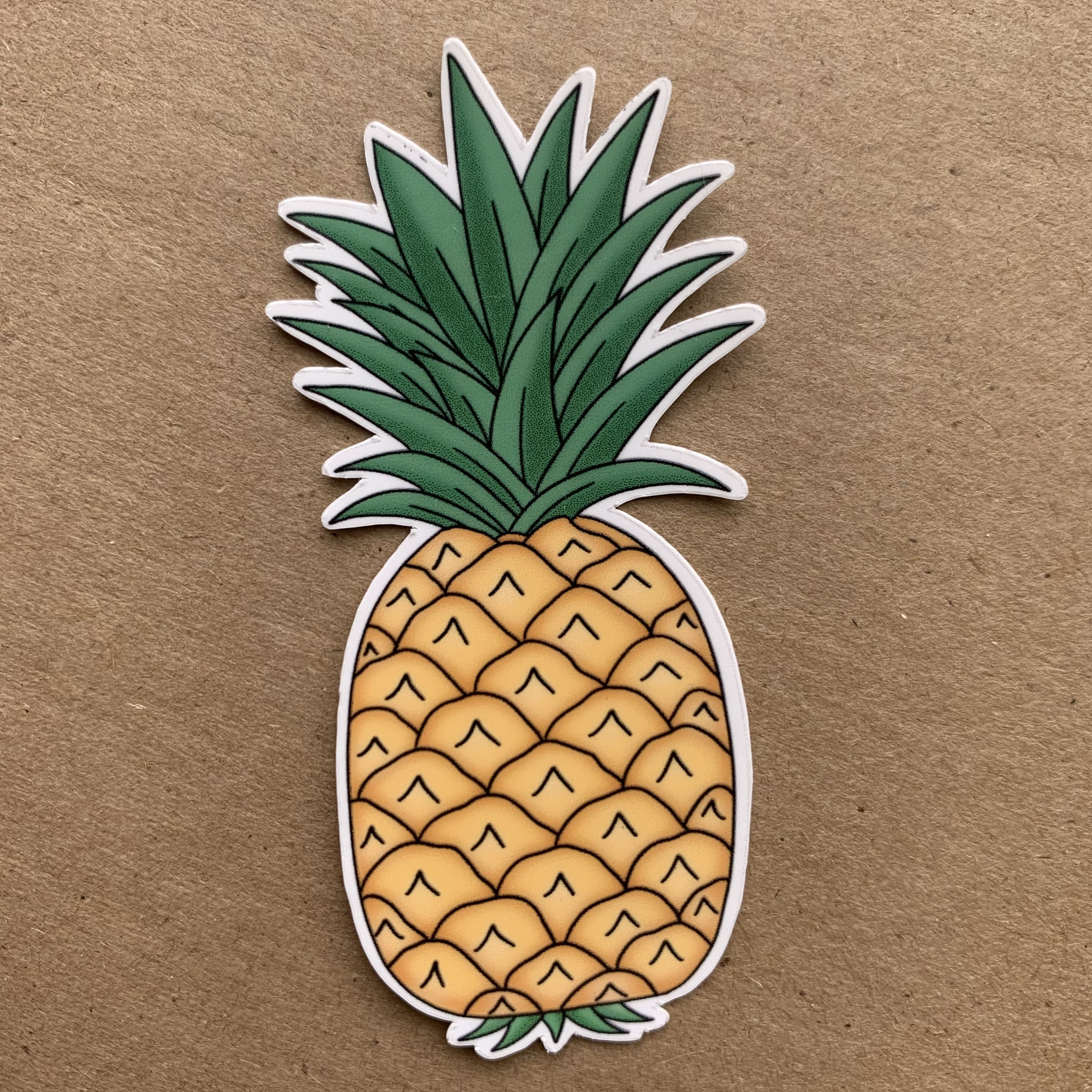 Pineapple Sticker Etsy
