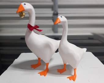Untitled Goose 3D Printed Magnetic Statue